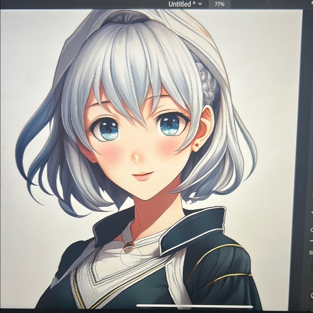 Anime Character Art Print